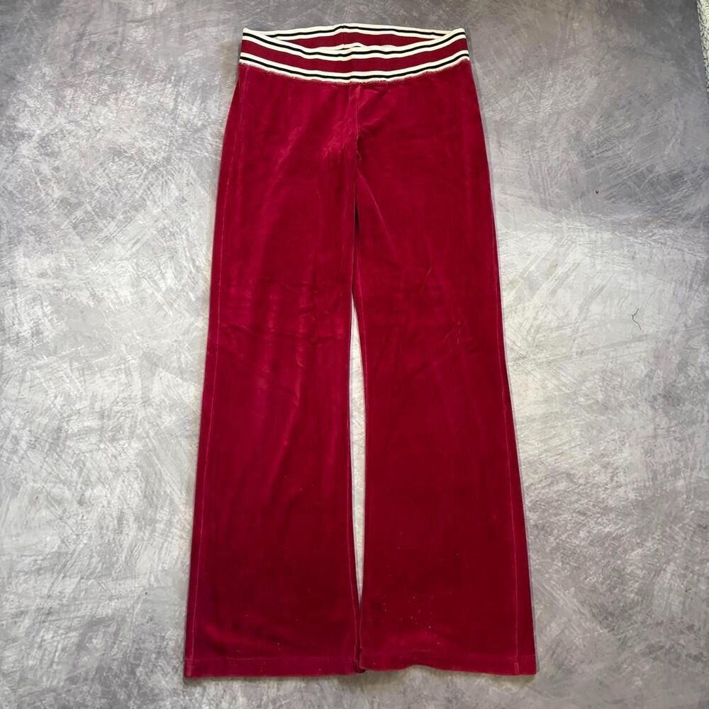 Unbranded Women's Burgundy and Red Trousers